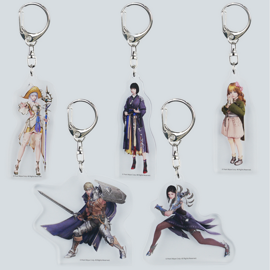 [20250424 - ] Black Desert Online Acrylic Keychains (01-05)
