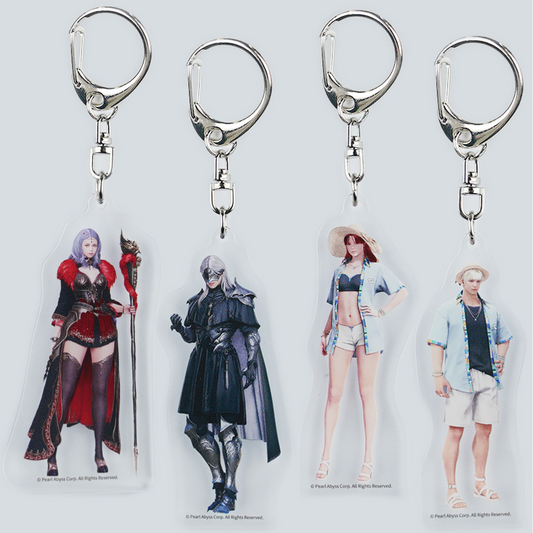 [20250424 - ] Black Desert Online Acrylic Keychains (11-14)