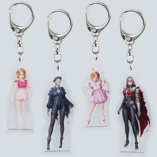 [20250424 - ] Black Desert Online Acrylic Keychains (15-18)