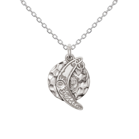 [20250424 - ] Black Desert Online Shai Florang Motif Silver Necklace