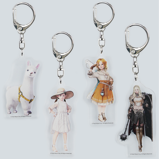 [20250424 - ] Black Desert Online Acrylic Keychains (19-22)