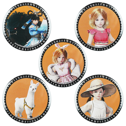 [20250424 - ] Black Desert Online Tin Badges (06-10)