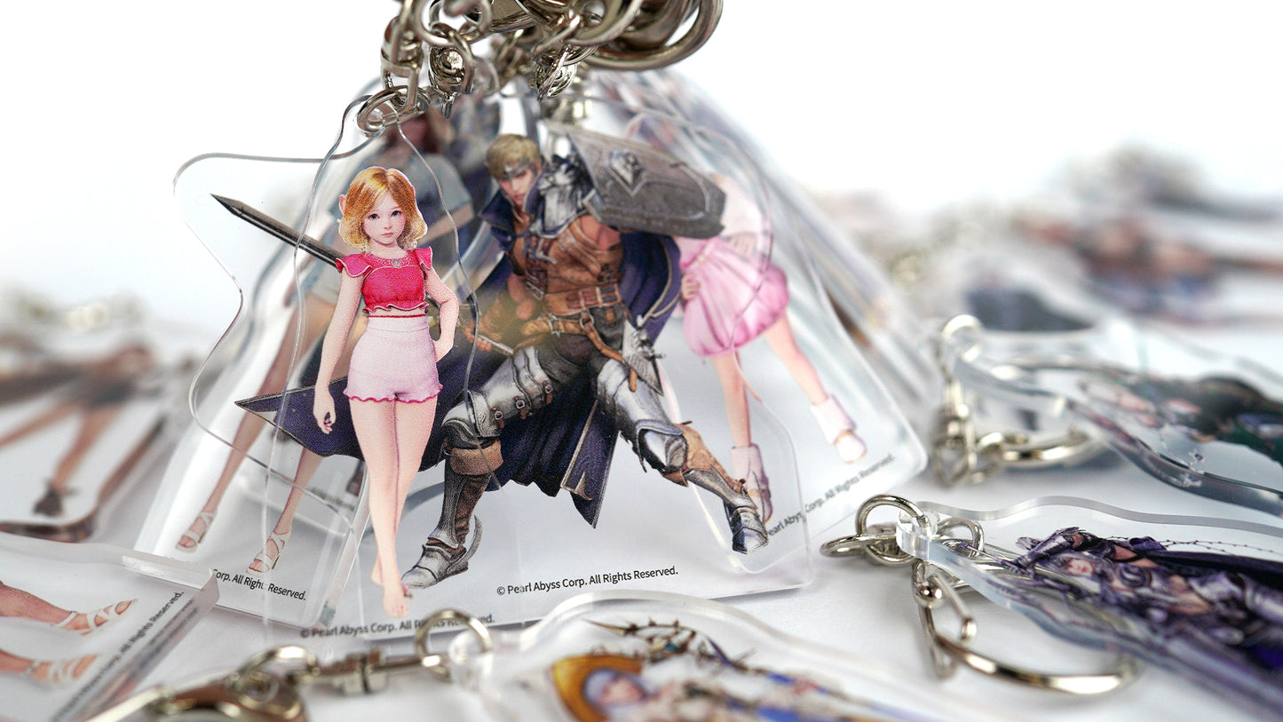 [20250424 - ] Black Desert Online Acrylic Keychains (01-05)