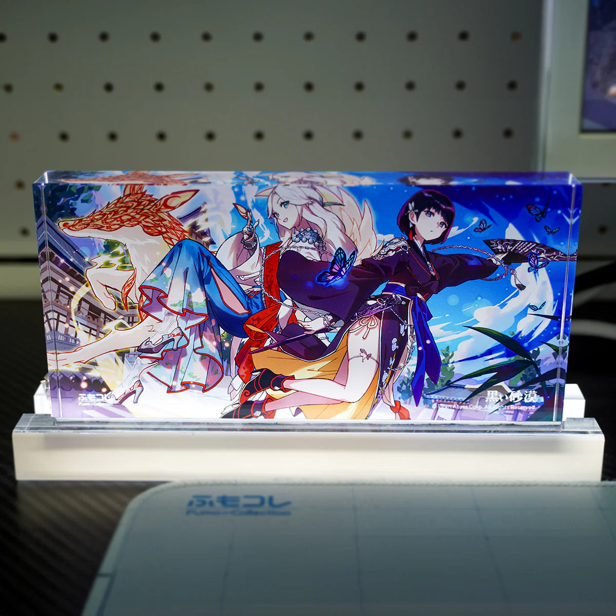 [20251128 - ] FumoColle × Black Desert Online Acrylic Block with LED Stand - Maegu & Woosa