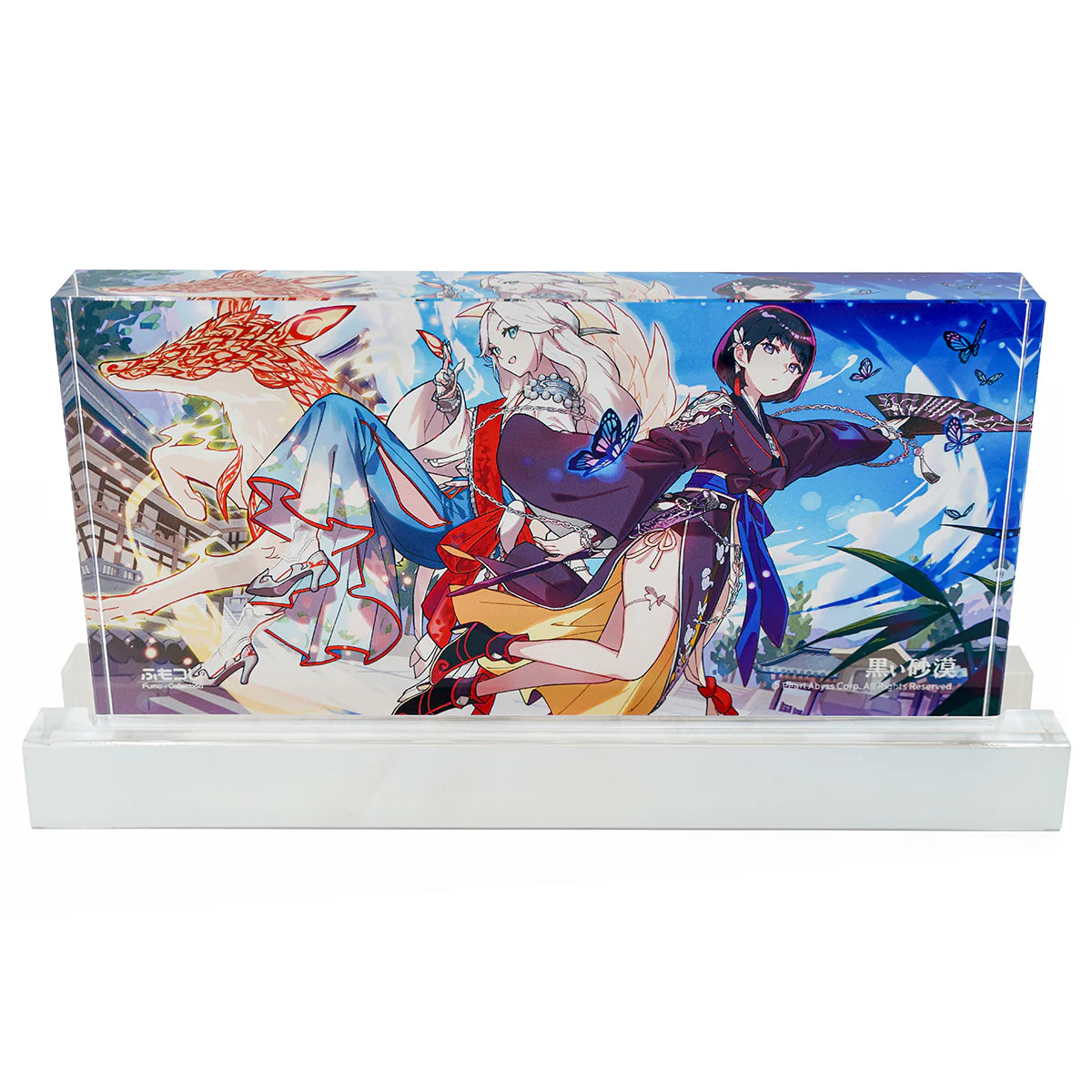 [20251128 - ] FumoColle × Black Desert Online Acrylic Block with LED Stand - Maegu & Woosa