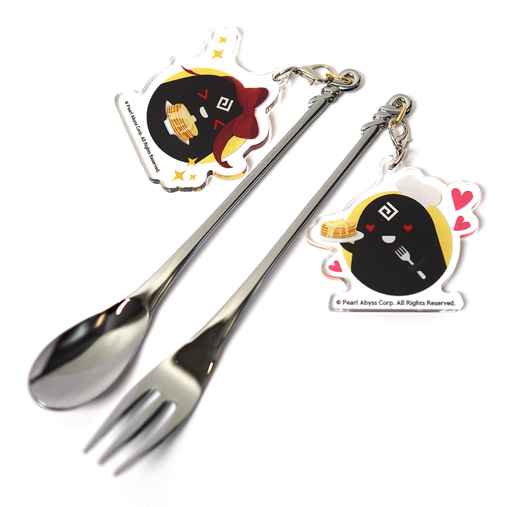 [20251128 - 20251231] Black Spirit Teaspoon & Fork Set